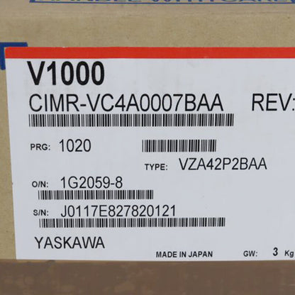 new 1PC Yaskawa CIMR-VC4A0007BAA Inverter In Box ping