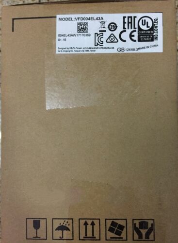 new 1PC Delta inverter VFD004EL43A 0.4KW 380V VFD-EL - DELTA