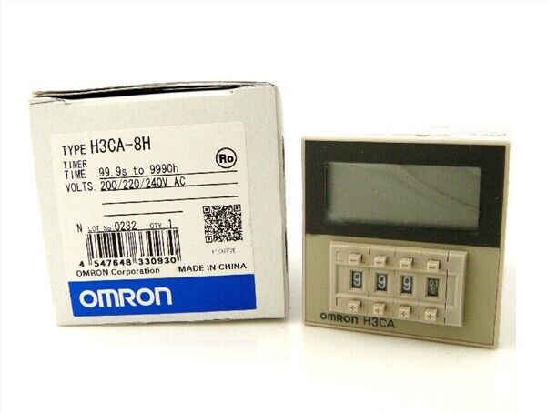 new Omron H3CA-8H 200/220/240VAC Timer One H3CA8H - OMRON