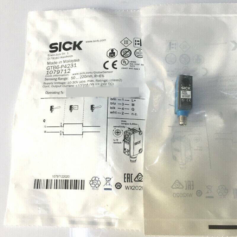 new SICK GTB6-P4231 Photoelectric Switch One GTB6P4231 - SICK