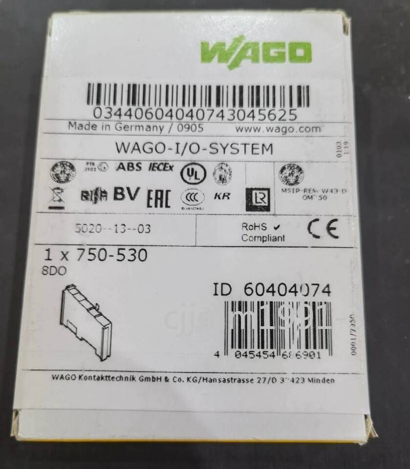 new 1PC WAGO 750-530 750530 PLC Module In Box ping