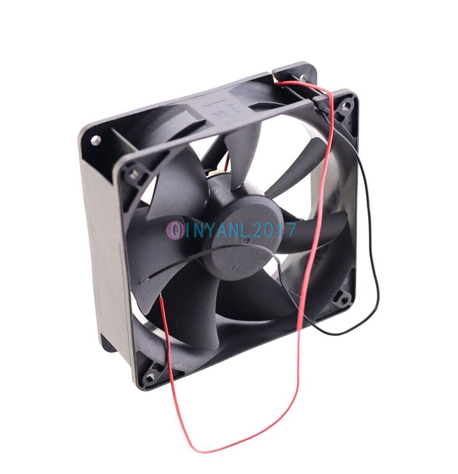 new Qty:1pc 2-wire cooling fan MEC0382V1-000U-A99 12038 12CM 24V 9.2W - MEC