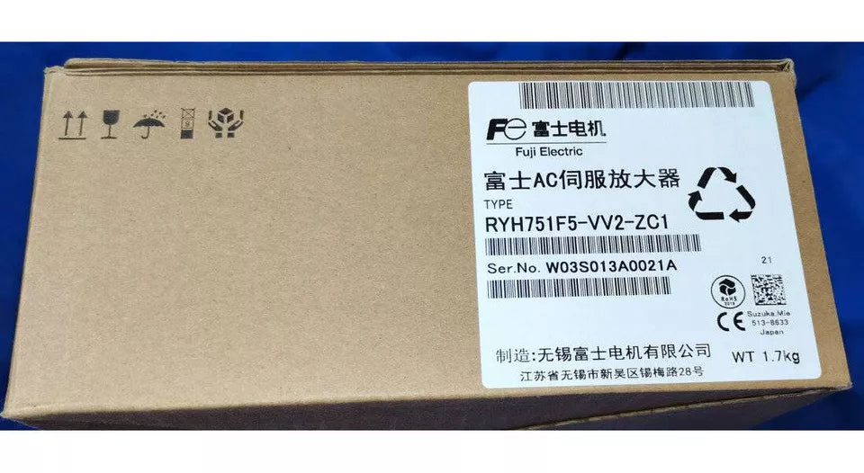 new One Fuji RYH751F5-VV2-ZC1 RYH751F5VV2ZC1 Servo Drive Fast - FUJI