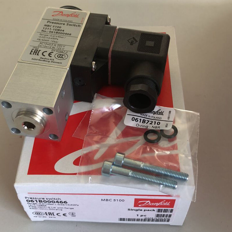 Danfoss Pressure Switch Model MBC5100 061B000466 - DANFOSS