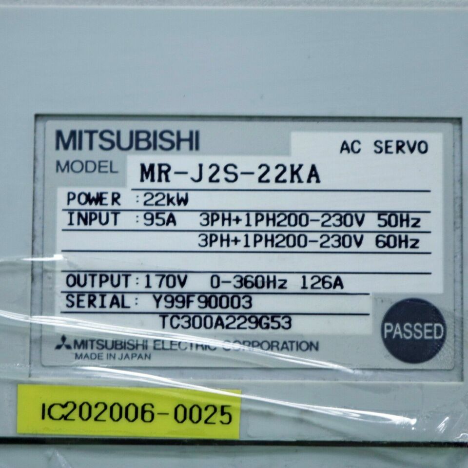new 1PC Mitsubishi MR-J2S-22KA Servo Drive MRJ2S22KA ping - MITSUBISHI