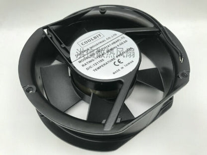 new 1 pcs COOLBIT Fan CB17251A1-HBAPL-TC 115VAC 0.5/0.6A 17251 17CM 2 Wire