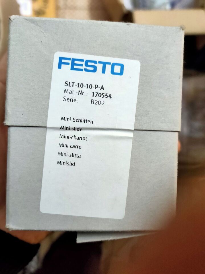 FESTO SLT1010PA Mini Cylinder – Compact Actuator - FESTO