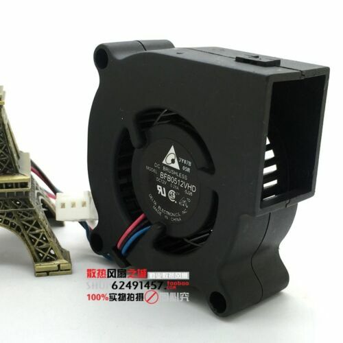 new For Delta 5020 0.28A BFB0512VHD 5CM 12V turbo fan 3Pin
