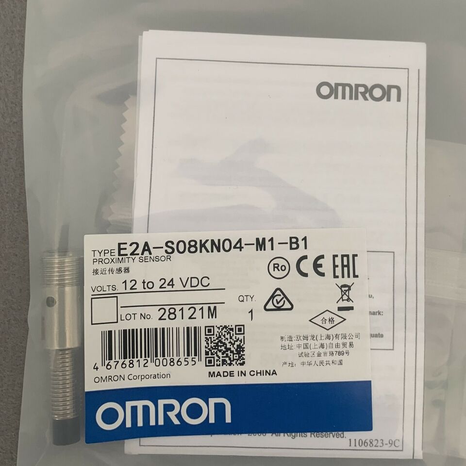 new Omron E2A-S08KN04-M1-B1 Proximity Sensor One E2AS08KN04M1B1 - OMRON
