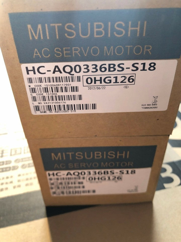 new 1PC Mitsubishi HC-AQ0336BS-S18 AC Servo Motor In Box ping