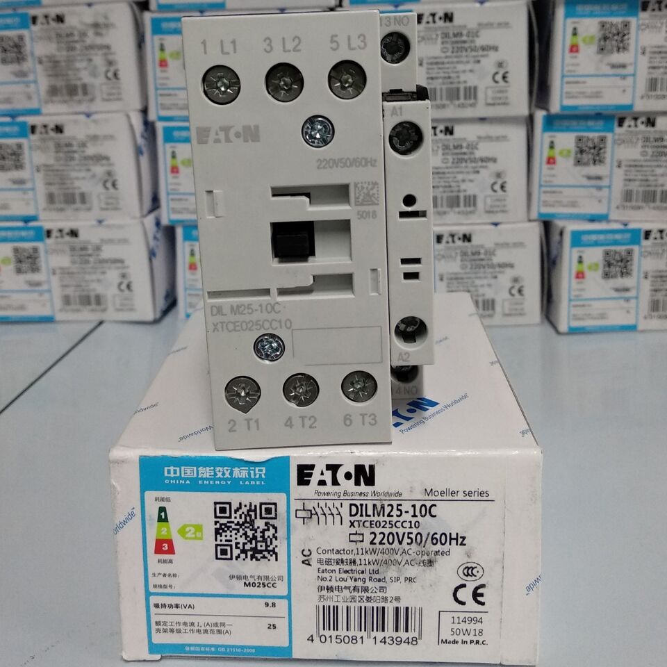 new Eaton Moeller DILM25-10C 1PC  DILM2510C 220V50/60Hz Moeller