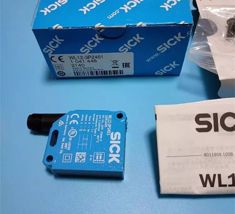 new 1PC Sick WL12-3P2451 1041448 Photoelectric Switch Sensor WL123P2451 - SICK