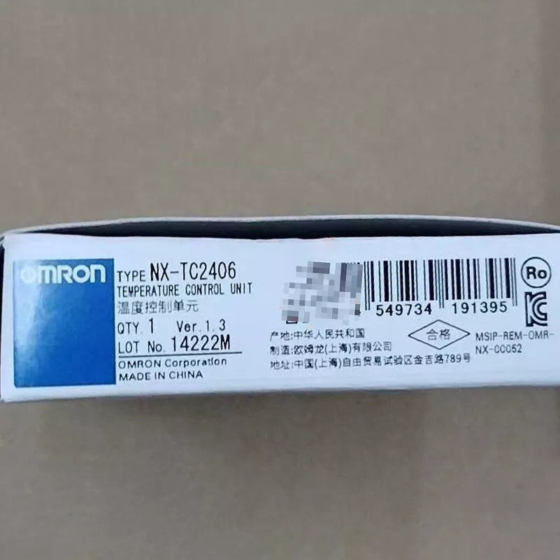 Omron NX-TC2406 Temperature Control Unit - OMRON