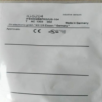 new 1PC IFM IGS204 Proximity Switch Sensor - IFM
