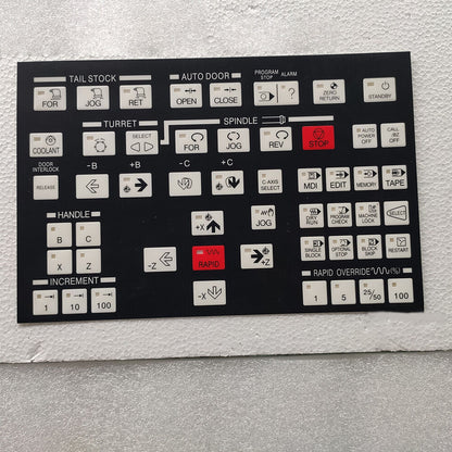 new For Hyundai Kia Wia Kiaturn SKT CNC Lathe Operating Membrane Key Film Overlay - HYUNDAI KIA