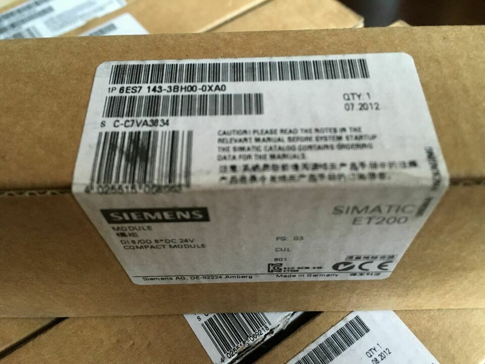 new 1PC 6ES7 143-3BH00-0XA0 6ES7143-3BH00-0XA0 In Box ping - OMRON