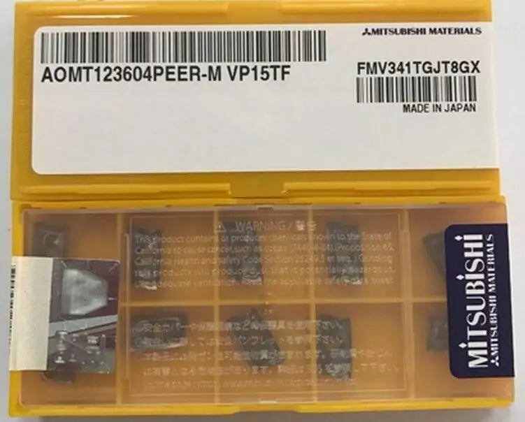 Mitsubishi Carbide 10-Piece Insert Set - MITSUBISHI