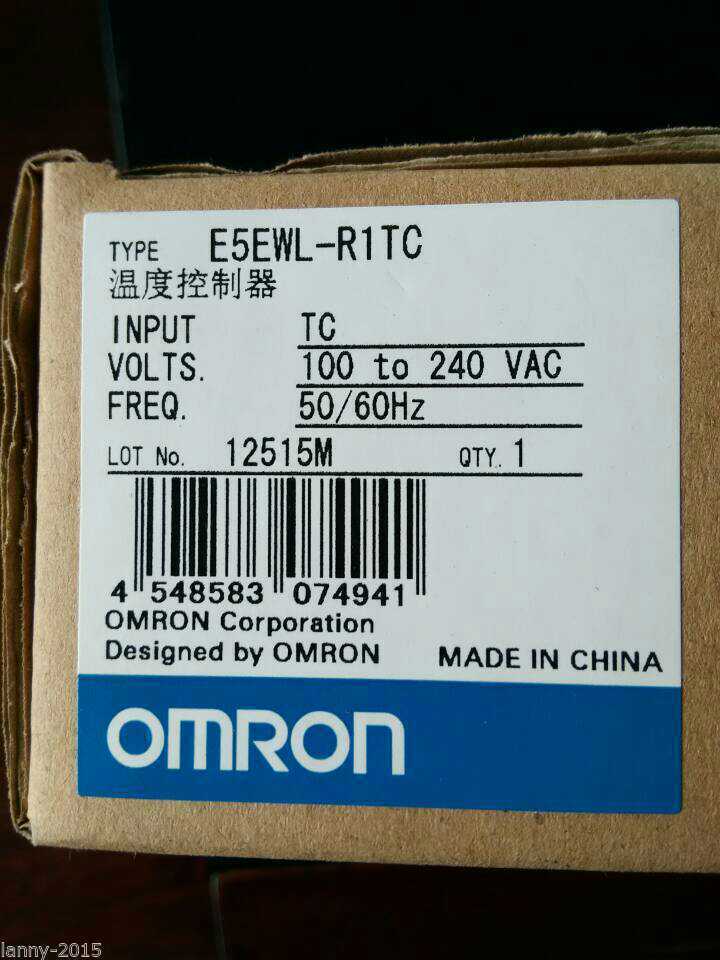 new 1PC  Omron E5EWL-R1TC Temperature Controller E5EWLR1TC