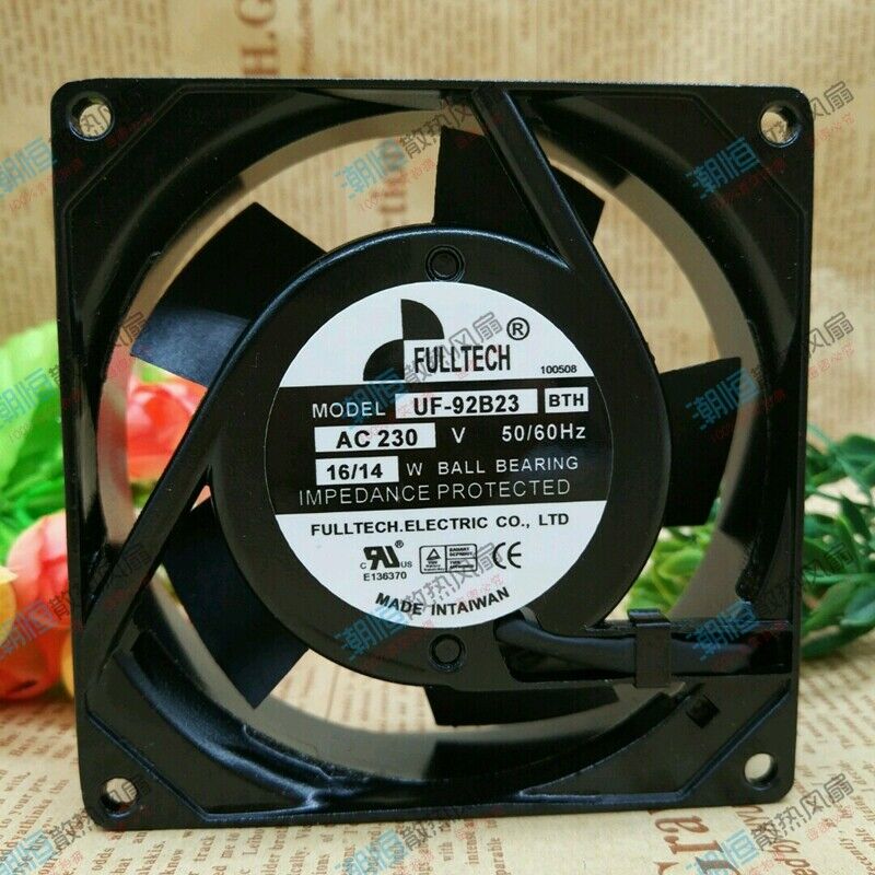new 1 PCS Fan 16/14W 92*92*25mm UF-92B23BTH AC 230V - UF