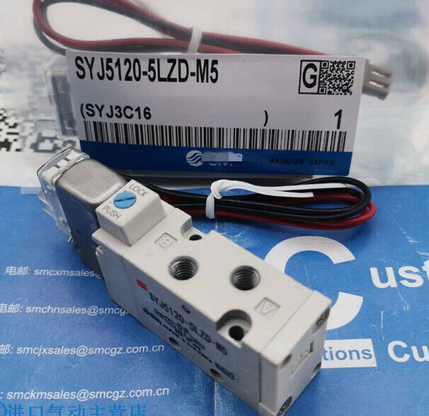 1PC SMC SYJ5120-5LZD-M5 Solenoid Valve - SMC