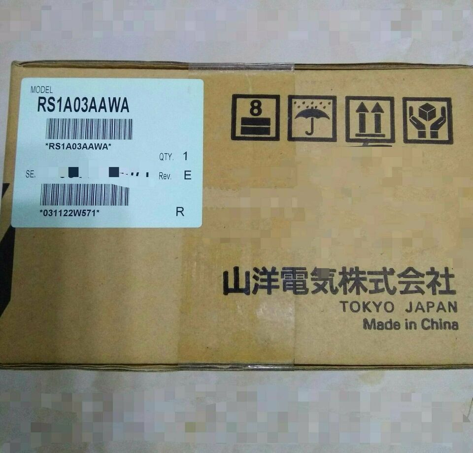 new 1PC SANYO RS1A03AAWA Servo Drive RS1A03AAWA In Box ping - SANYO