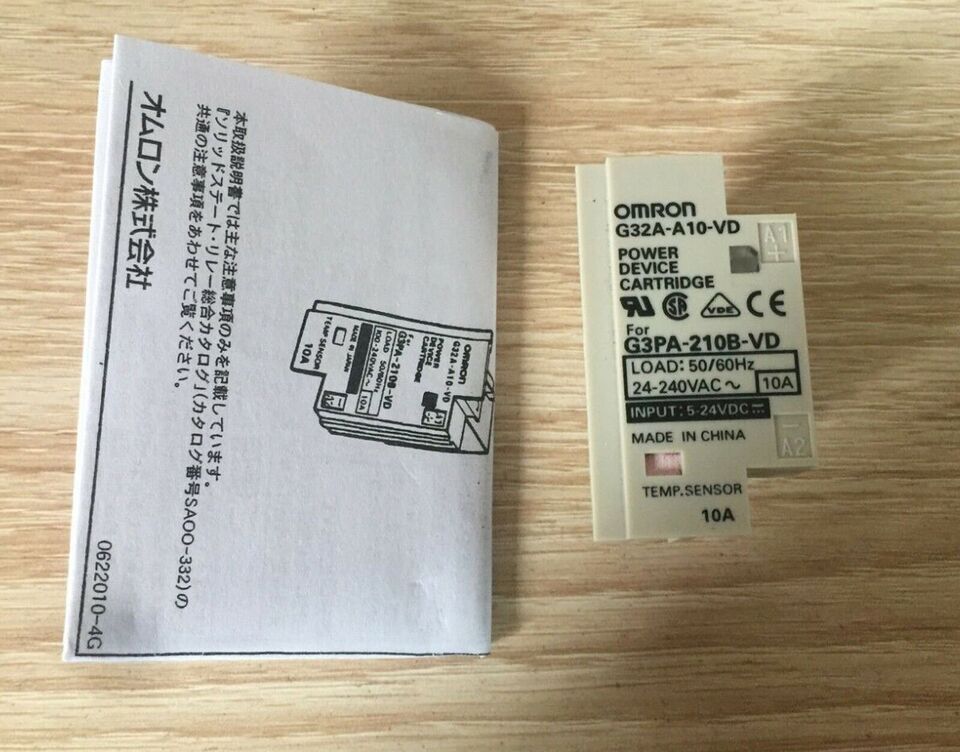 new Omron G32A-A10-VD 5-24VDC Solid State Relay One G32AA10VD - OMRON