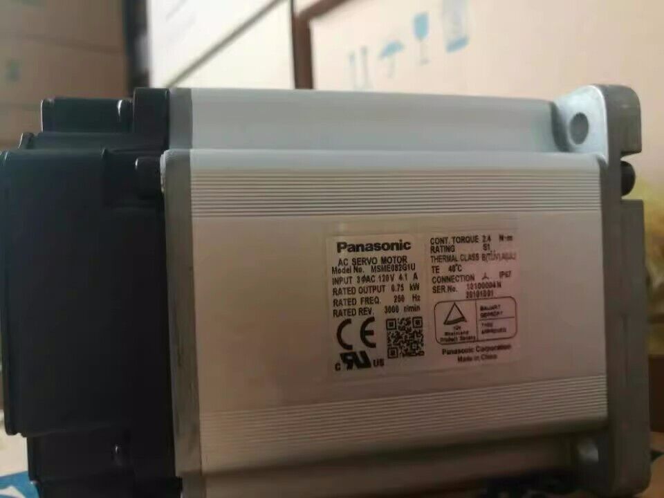 new 1PC Panasonic MSME082G1U AC Servo Motor ping - PANASONIC