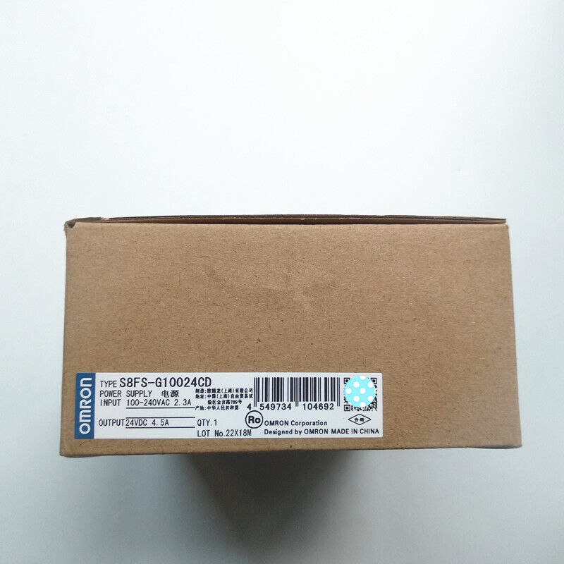 new OMRON S8FS-G10024CD Power Supply ping S8FSG10024CD - OMRON
