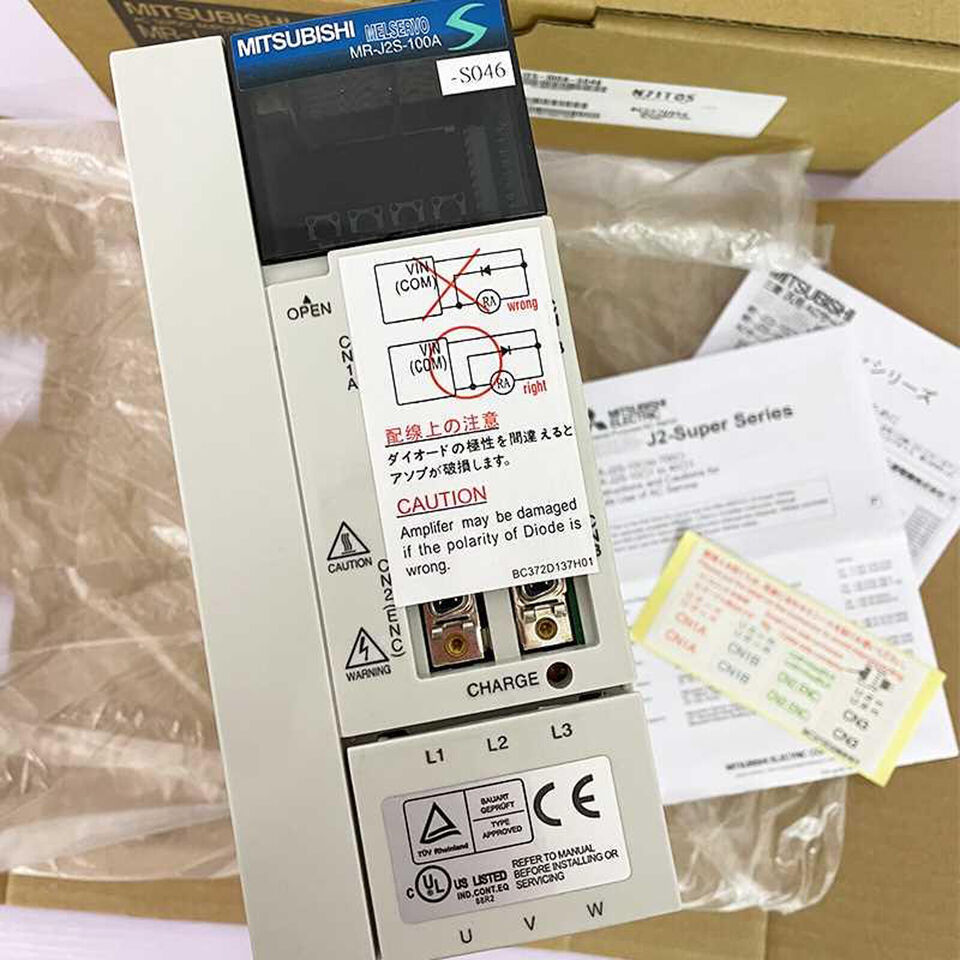 1-Unit Mitsubishi MRJ2S100A-S046 Servo Drive - MITSUBISHI