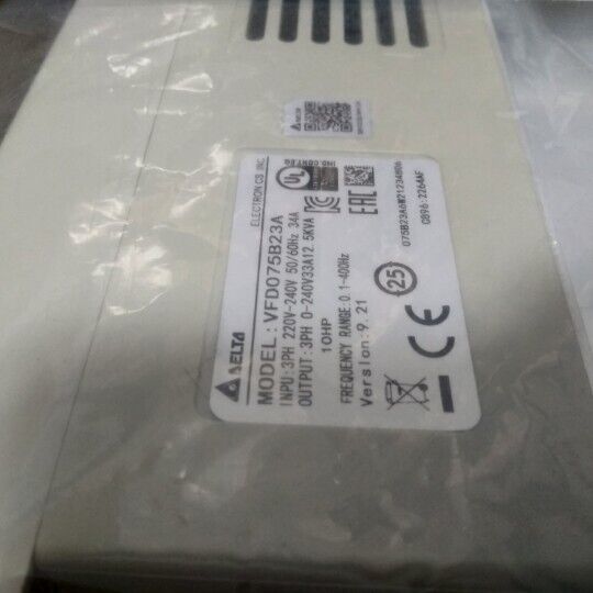 new 1PC Delta VFD-075B23A VFD075B23A Frequency Inverter Drive ping - DELTA