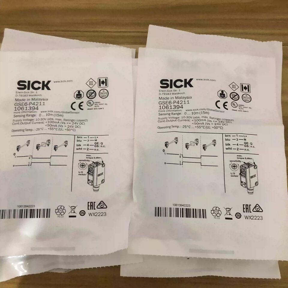 new 1PC Sick GSE6-P4211 Photoelectric Sensor GSE6P4211 - SICK