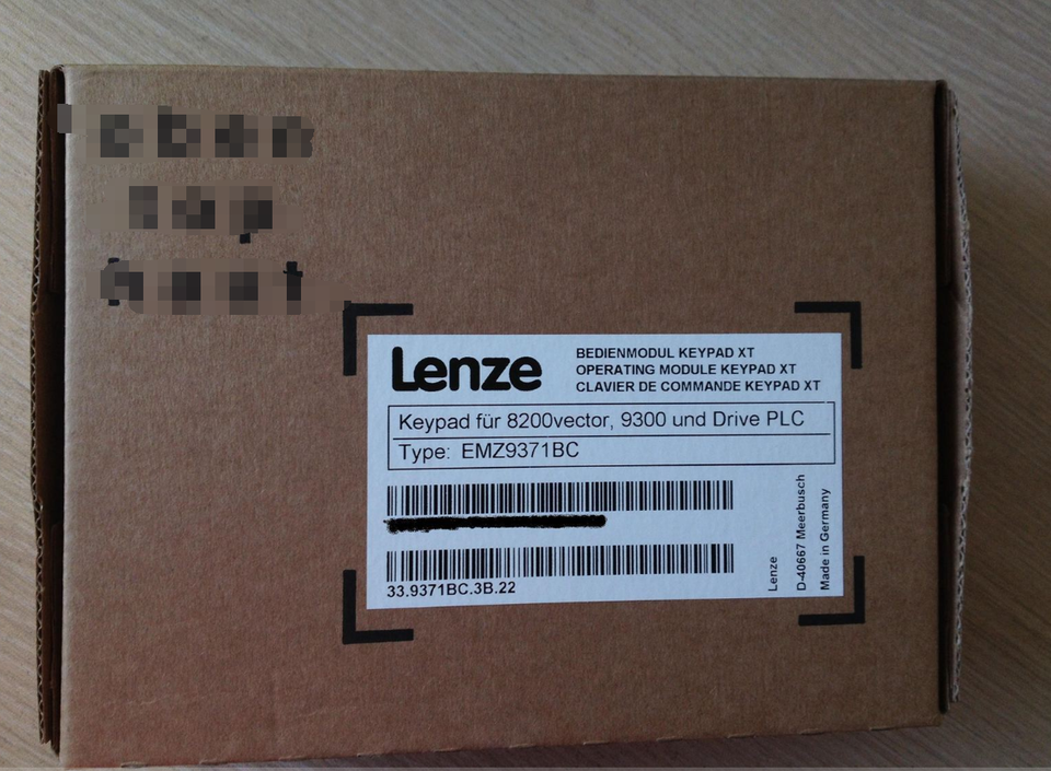 new 1PCS  LENZE EMZ9371BC KEY PAD OPERATOR PANEL IN BOX