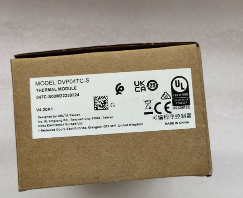 new Delta DVP04TC-S PLC Temperature Module One DVP04TCS - DELTA