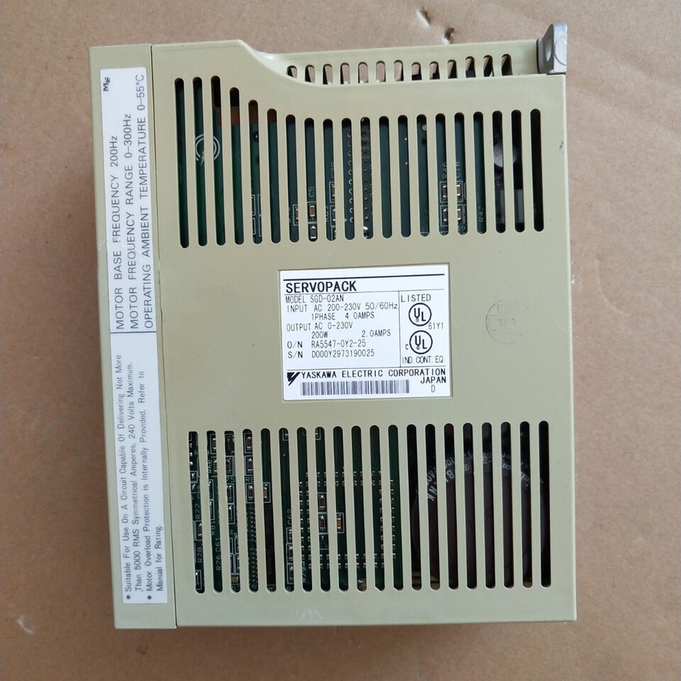 new One Yaskawa SGD-02AN SGD02AN Servo Drive ping - YASKAWA