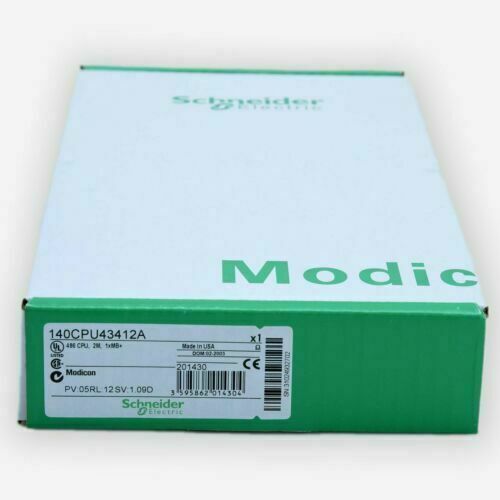 new 1PC Schneider 140CPU43412A CPU Module In Box ping - SCHNEIDER