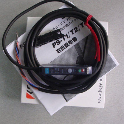 1PC Keyence FS-T1P Fiber optic sensor amplifier spot stock - KEYENCE