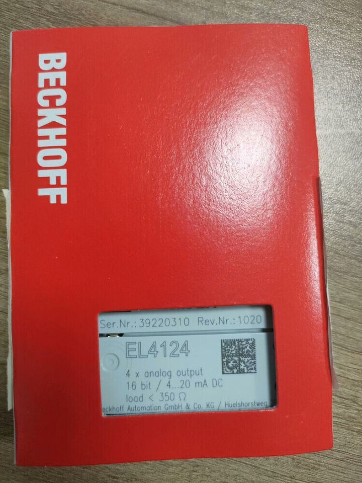 new   EL4124 beckhoff PLC Modules EL 4124 SHIP EL4124