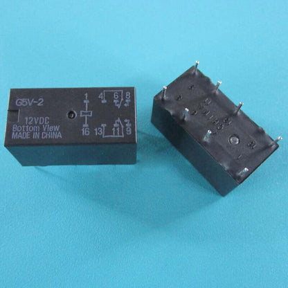 new 10PCS Omron G5V-2 12VDC Signal Relay G5V-2-12VDC G5V2 - OMRON