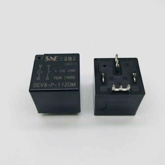 2Pcs SEV8-P-112DM 4-Pin Solder Pin 70A14 Automotive Relay - ELECTRON AUTO PARTS