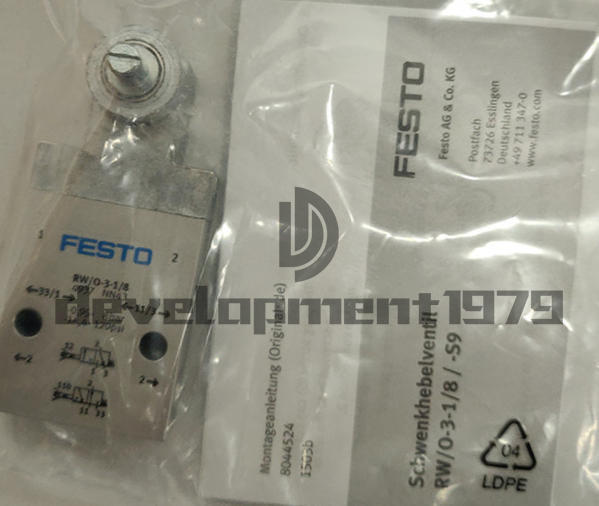 FESTO Swivel Lever Valve RW-4937 – Precision Flow Control - FESTO