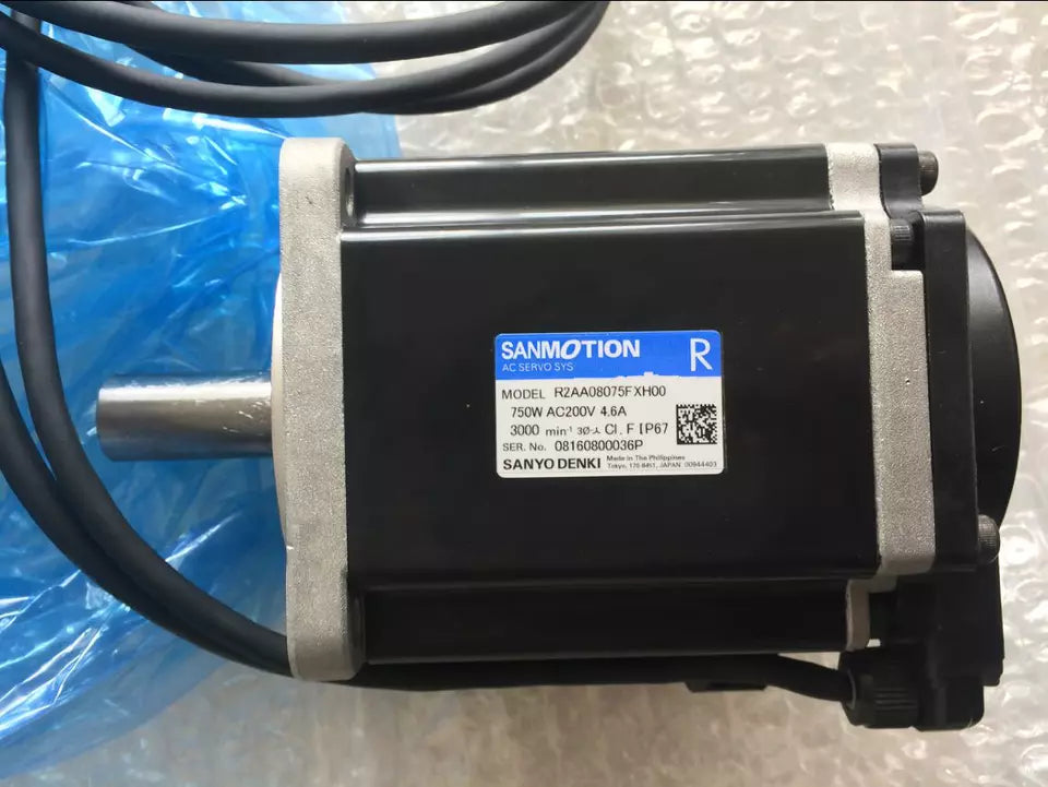 new 1PC SANYO R2AA08075FXH00 Servo Motor ping - SANYO