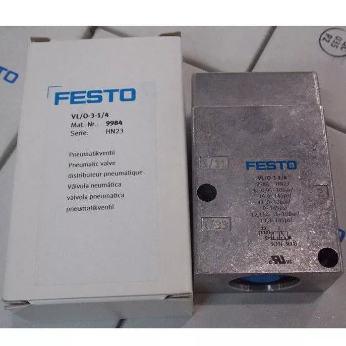 Festo VL/O31/4 Pneumatic Valve - Industrial Uses - FESTO