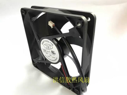 new 1 PCS fan 0.40A 12025 12CM 2 wire cooling fan MWP1225L12S DC12V - KOEED