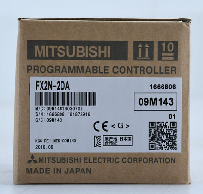 Mitsubishi FX2N-2DA 1-PC PLC Controller with In Box Setup - MITSUBISHI