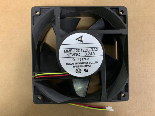 new 1pcs Inverter Cooling Fan 3pin MMF-12C12DL-RA2 12VDC 0.24A 12CM - MMF