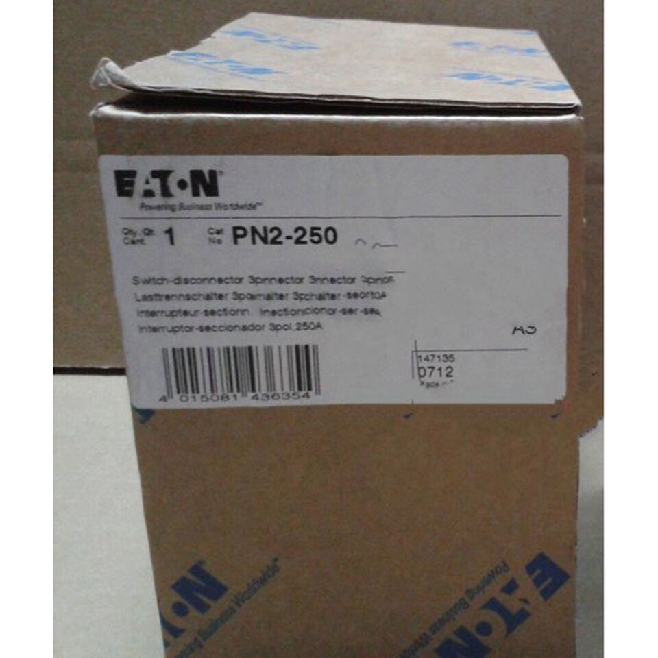 Eaton PN2-250 3P 250A Breaker in Box - EATON
