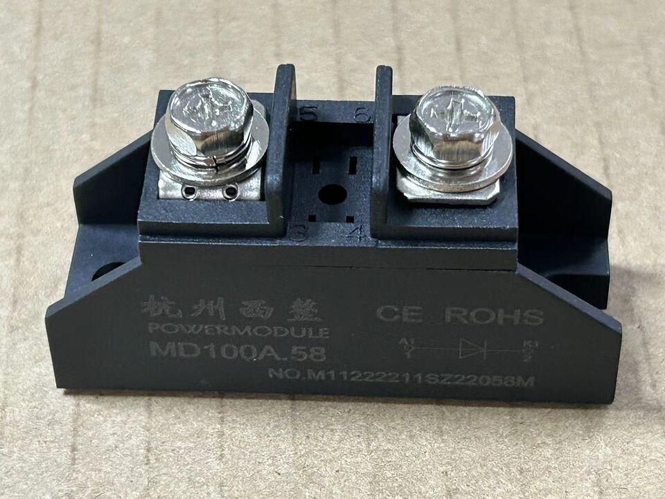 new 100A MD100A.58 power module with heat sink Anti-reverse charge rectifier diode - POWERTECH