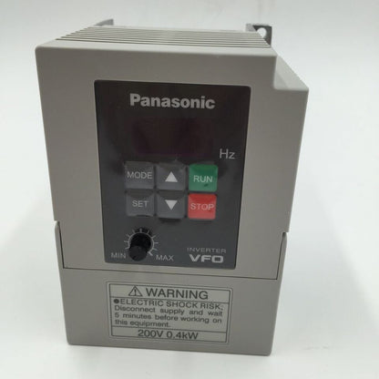 new Panasonic BFV00042GK 400W VFD Inverter 3ph 230V 2.4A Variable Frequency Driver - PANASONIC