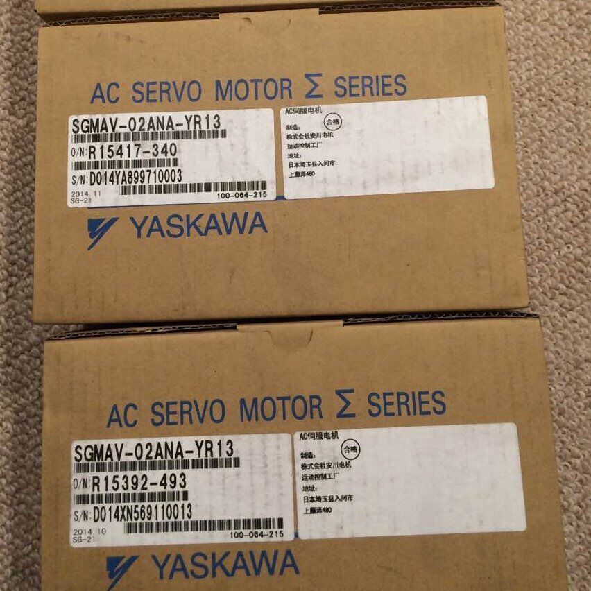 YASKAWA SGMAV02ANAYR13 SERVO MOTOR - YASKAWA