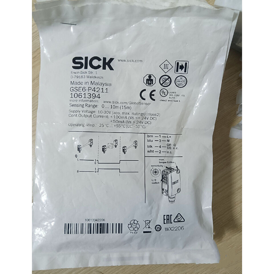new 1PC Sick GSE6-P4211 Photoelectric Sensor GSE6P4211 - SICK